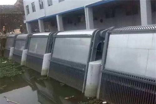 Motorbetriebene Rechenreinigungsmaschine mit 4,5 bis 16 mm Dicke und einem Drehzahlbereich von 150 U/min bis 1000 U/min zur Entfernung von Industrieabfällen