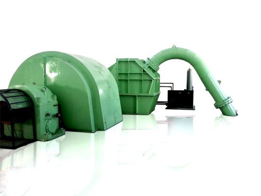 Edelstahl-Läufermaterial Wasserkraftturbine Nennleistung 1 bis 10 MW Robuste Technologie zur Erzeugung erneuerbarer Energien
