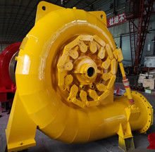 Turbinen-Generator des Edelstahl-800kw+400kwFrancis, Wasser-Rad-Turbine für Flüsse