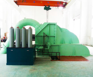 Lange Lebenszeit-hohe Leistungsfähigkeit des Wasserkraft Pelton-Wasser-Turbinen-Generator-100kw