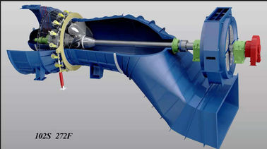Angetriebene Röhrenwasser-hydroturbine