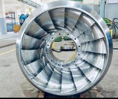 Edelstahl-Francis Water Turbine Runner Hydro-Stromgenerator-Anlage