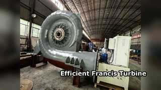 Francis-Turbinengenerator China Factory Efficient Power