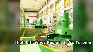 Hocheffiziente Kaplan-Wasserturbinengeneratorlösungen
