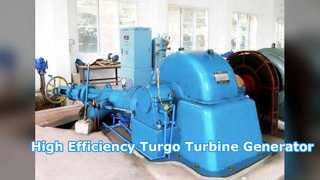 Hocheffiziente Turgo-Turbinengenerator-4000-kW-Stromversorgungslösung
