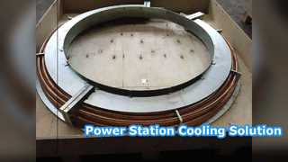 Luft-Ölkühler 0–80 °C Kraftwerks-Kühllösung
