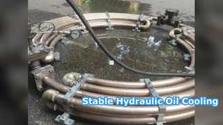 Hydraulikölkühler 10-500 CSt OEM rechts